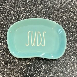 Rae Dunn Teal/Blue Soap Dish